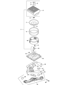 Kohler Air Intake-Filtration Diagram and Parts List for 467 4X4-1B027G-1B028G-37ACD710-After Cub Cadet Lawn Tractor Accessories
